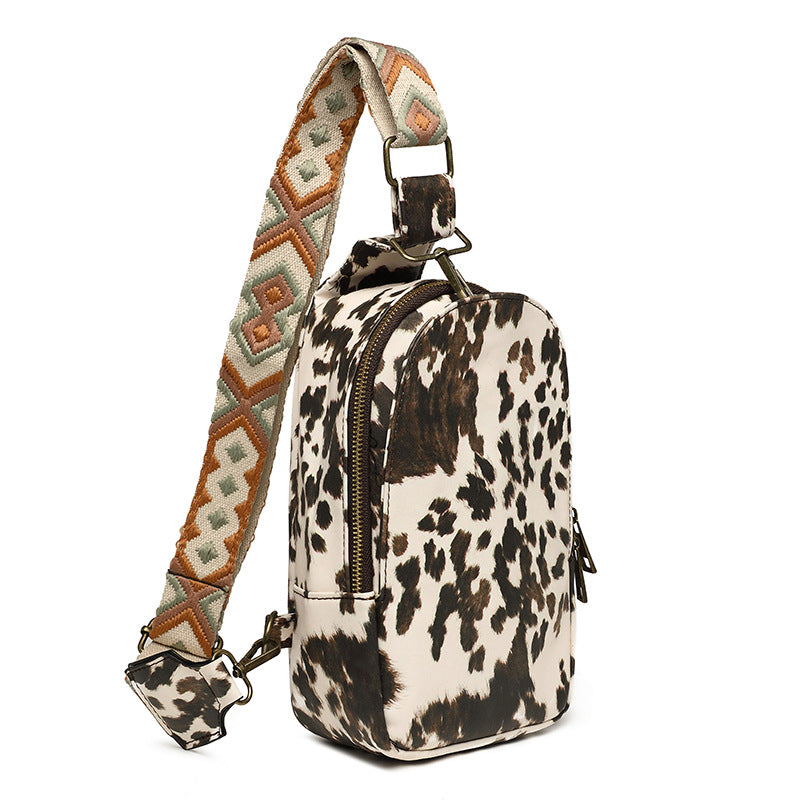 New Innovative Creative Women's Spring Printed Women's Chest Bag, Fanny Pack