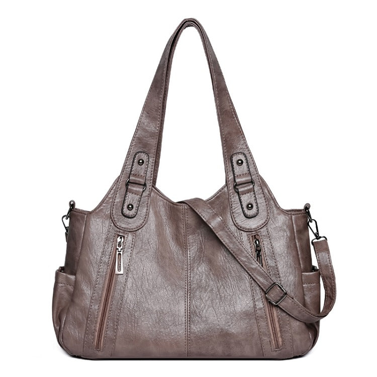 Women's Large Capacity Retro Easy Matching High-grade Women's Handbag