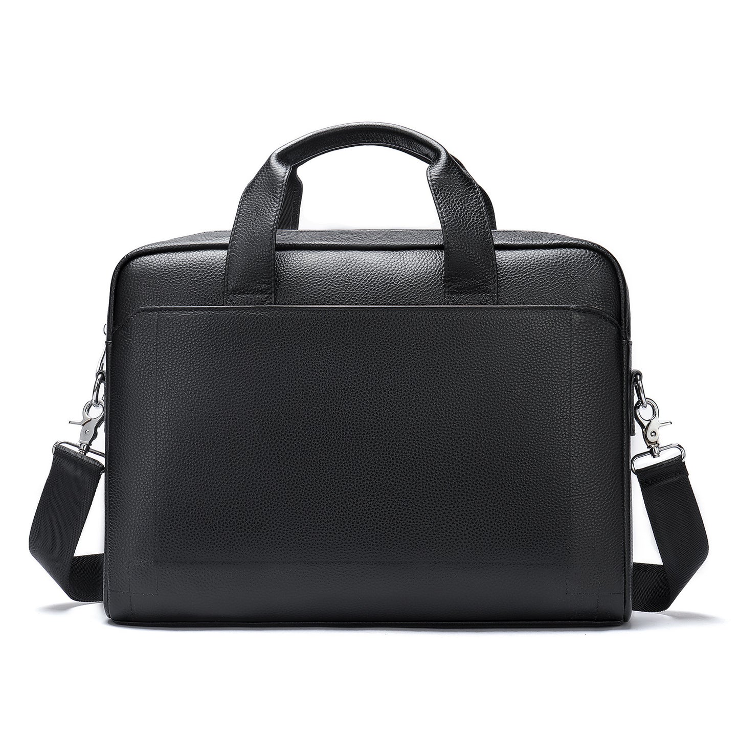 Men's Business Leather High-grade First Layer Cowhide Portable Commuter Men's Briefcase