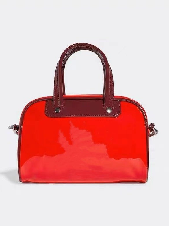Adi Clover Mini Bowling Shiny Patent Leather Bags
