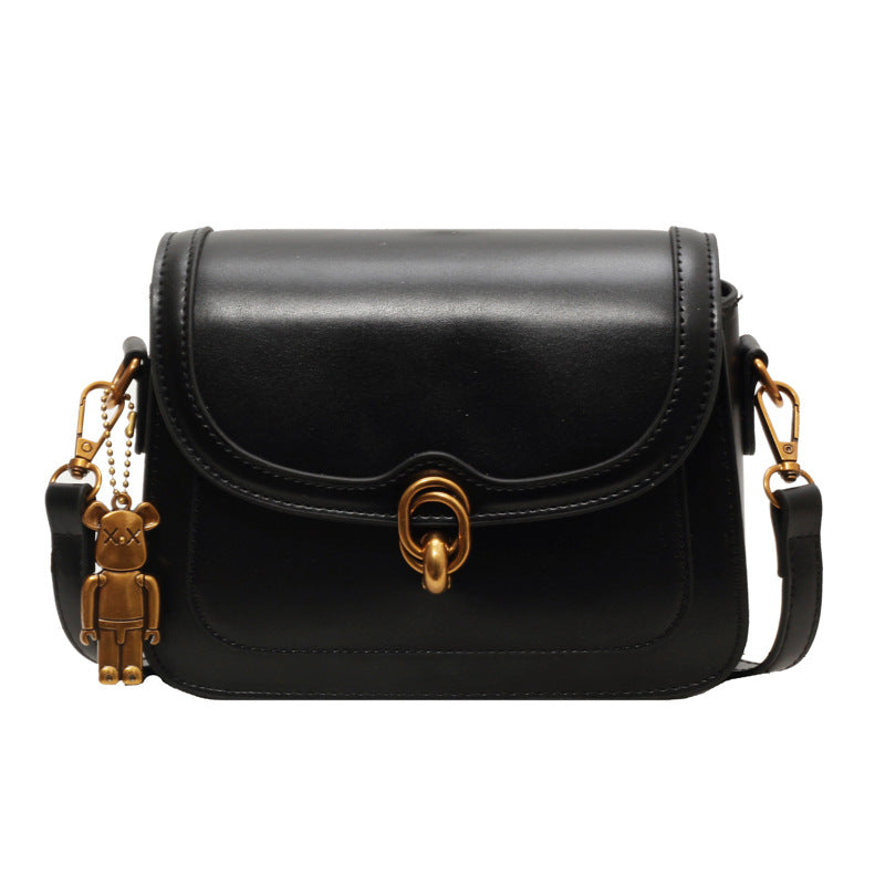 Women's Spring Versatile Fashion Retro Design Small Square Bags