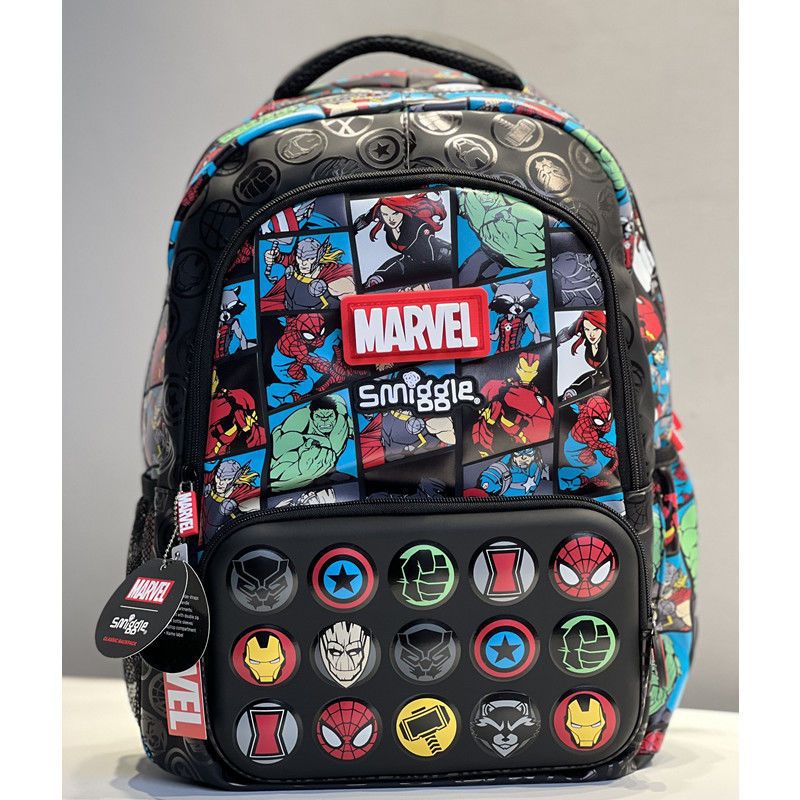 Australian Pink Rainbow Bear Decompression Marvel Primary School Bag