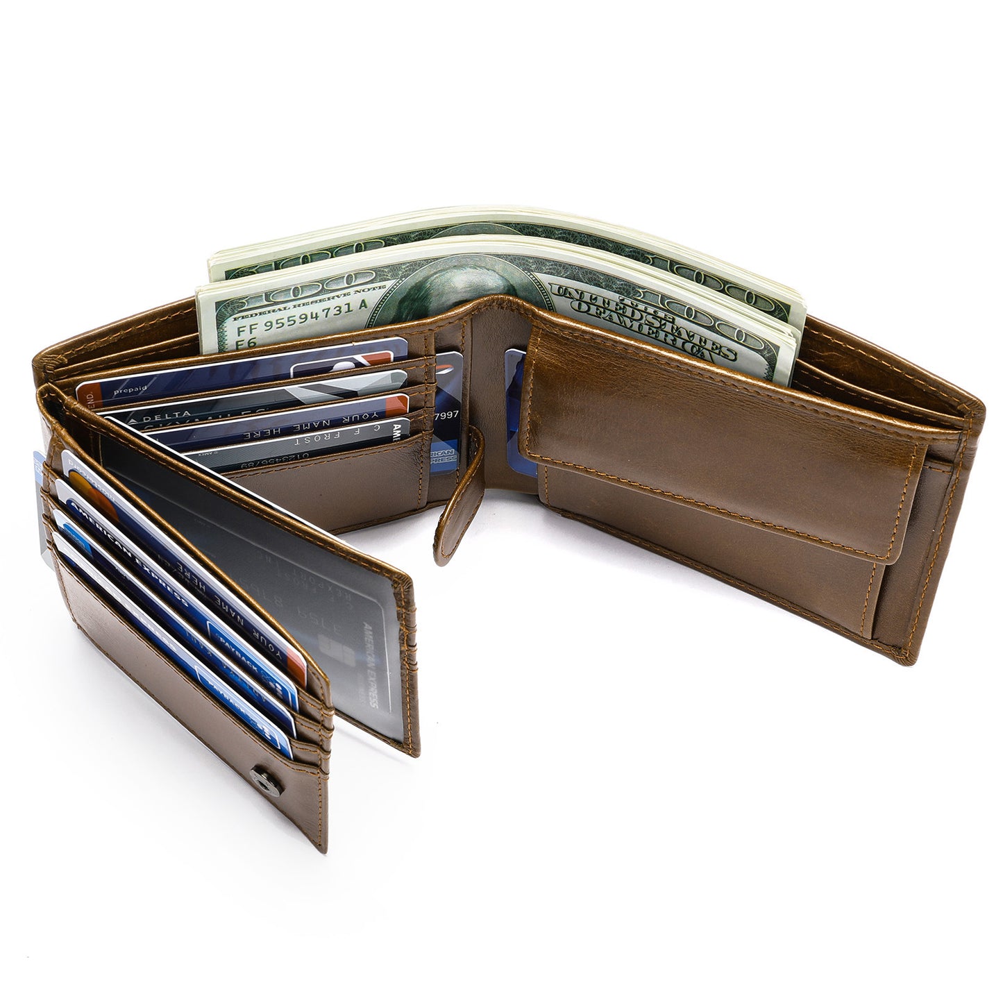 Men's Fashionable Elegant Leather For Man Leisure Men's Wallet
