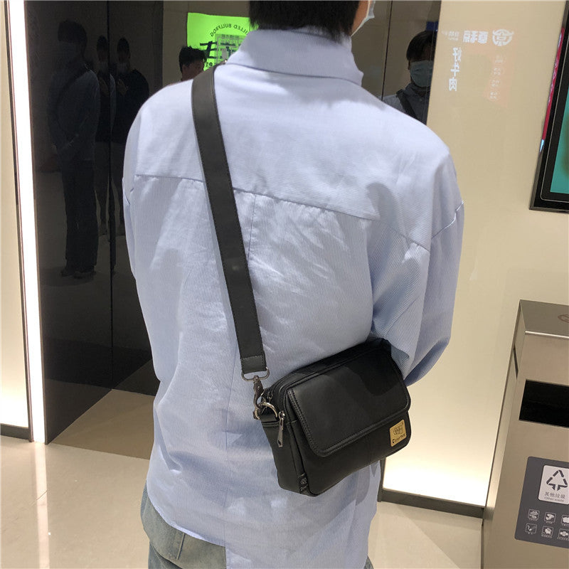 Beautiful Men's Trendy Korean Style Green Universal Backpack