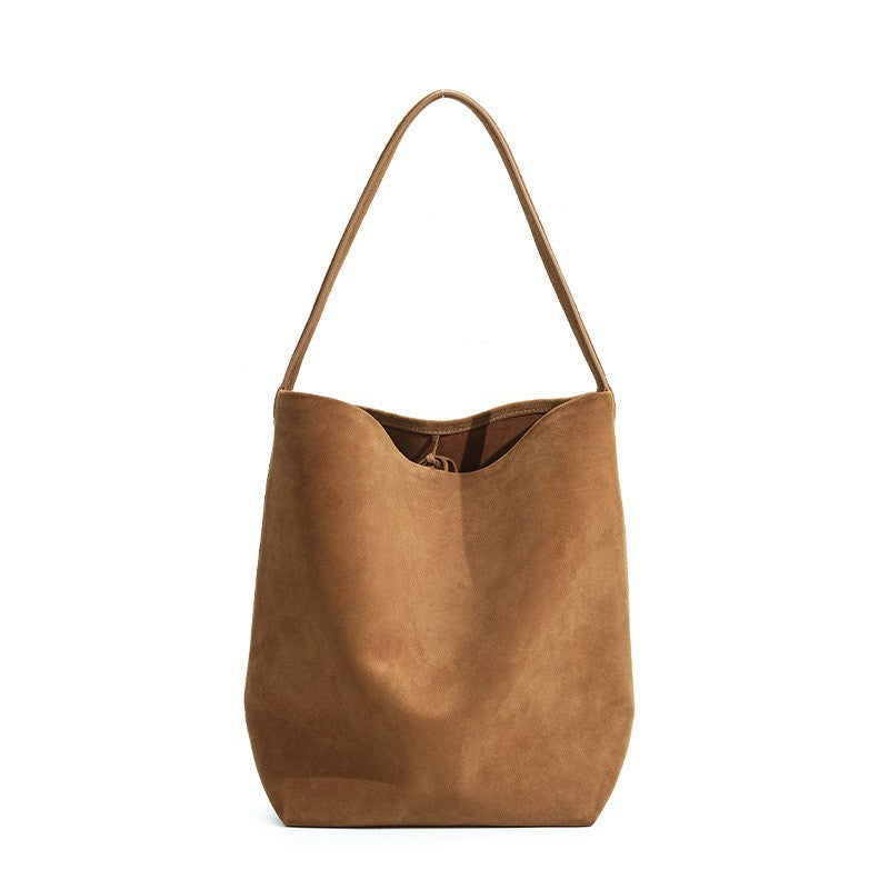 Women's Genuine Leather Large Capacity Fashion Commuter Women's Shoulder Bag
