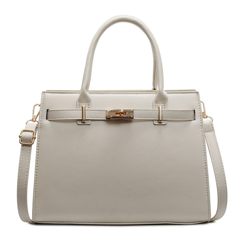 Women's Large Capacity Totes Light Luxury Simple Textured Temperamental Women's Shoulder Bag