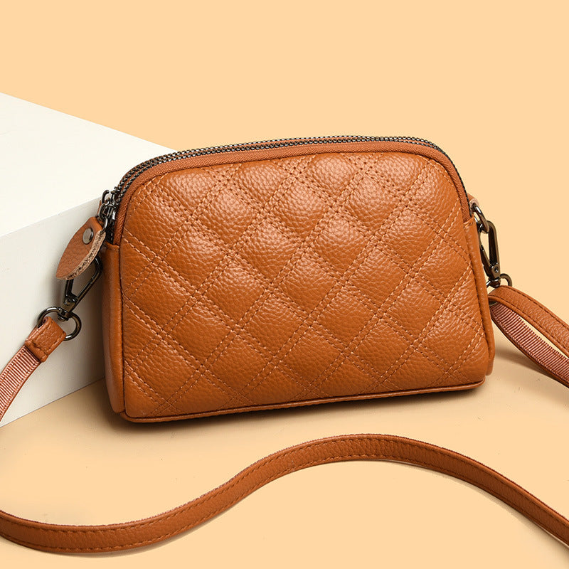 Pretty Exquisite Fashion Rhombus Simple Graceful Women's Messenger Bag