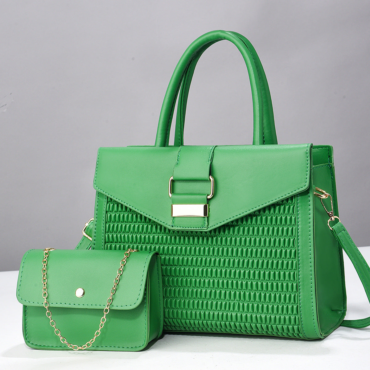 Design Light Luxury Exquisite High-grade Two-piece Large Handbags