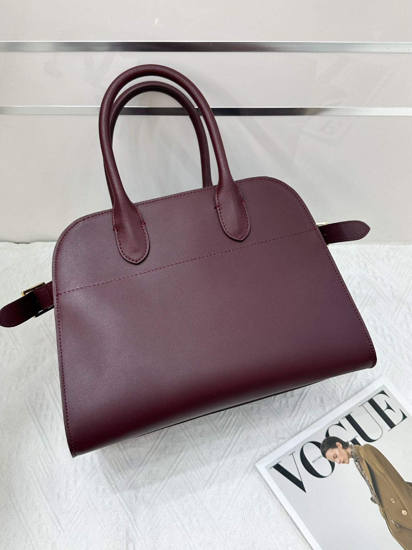 Dong First Layer Cowhide Large Capacity Women's Handbag