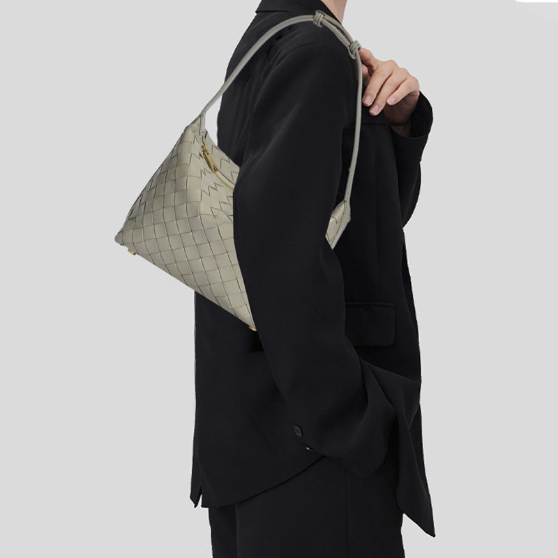 Women's Lunch Box Fresh Underarm Sheepskin Niche Handbags