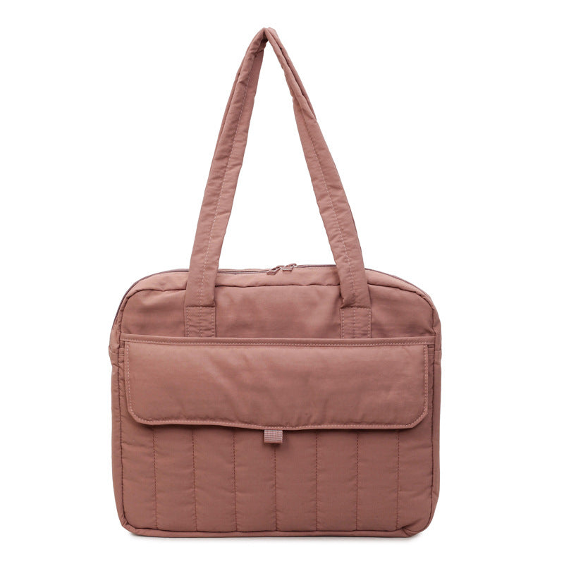 Women's Simple Office Portable Commuter Protective Women's Shoulder Bag