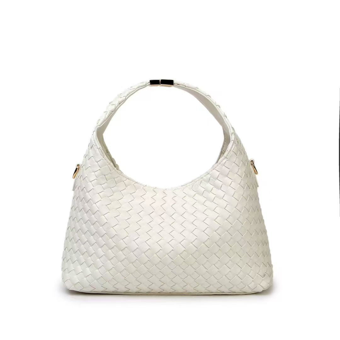 Hand-woven Design Large Capacity Commuting Fashion Handbags