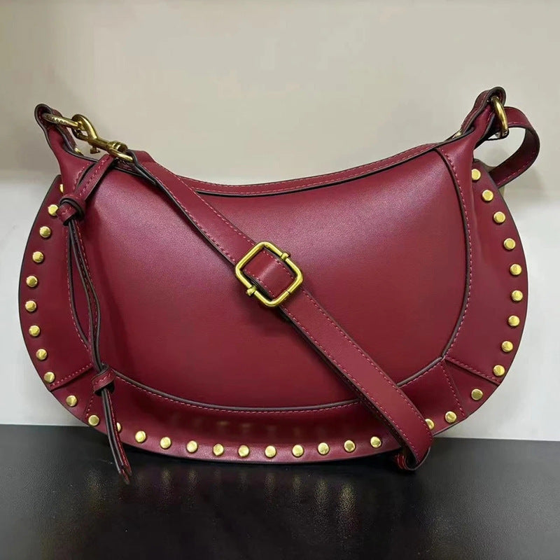 Unique Moon Classic Rivet Fashion Retro Bags