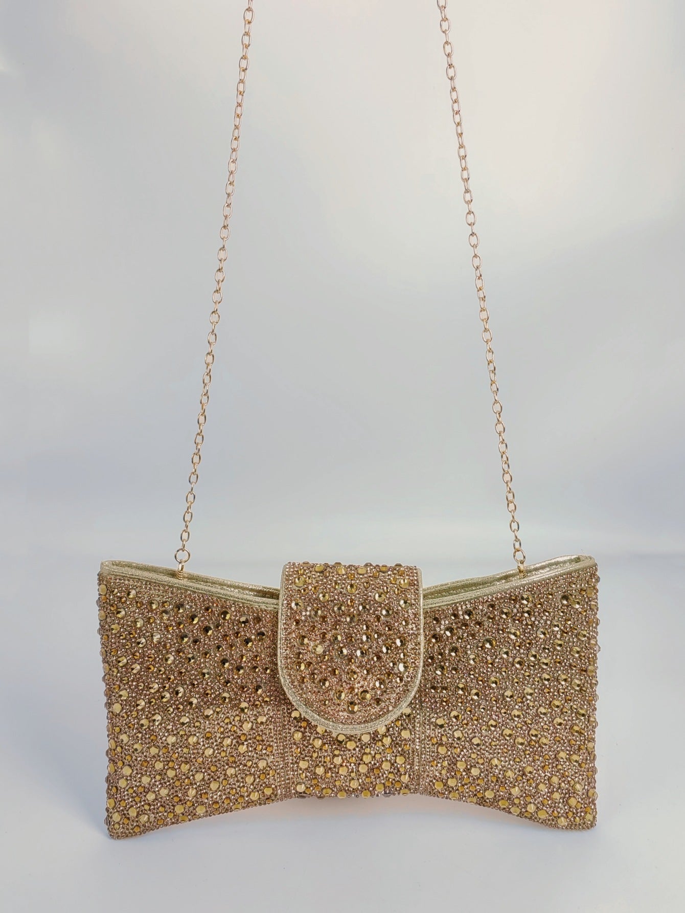 Durable Cool Beaded High-grade Clutch Butterfly Dinner Bag