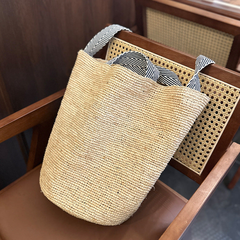 Story Lafite Straw Woven Portable Multipurpose Bags