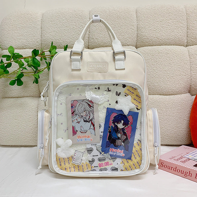 Large Food Intake Female Junior High Capacity Backpacks