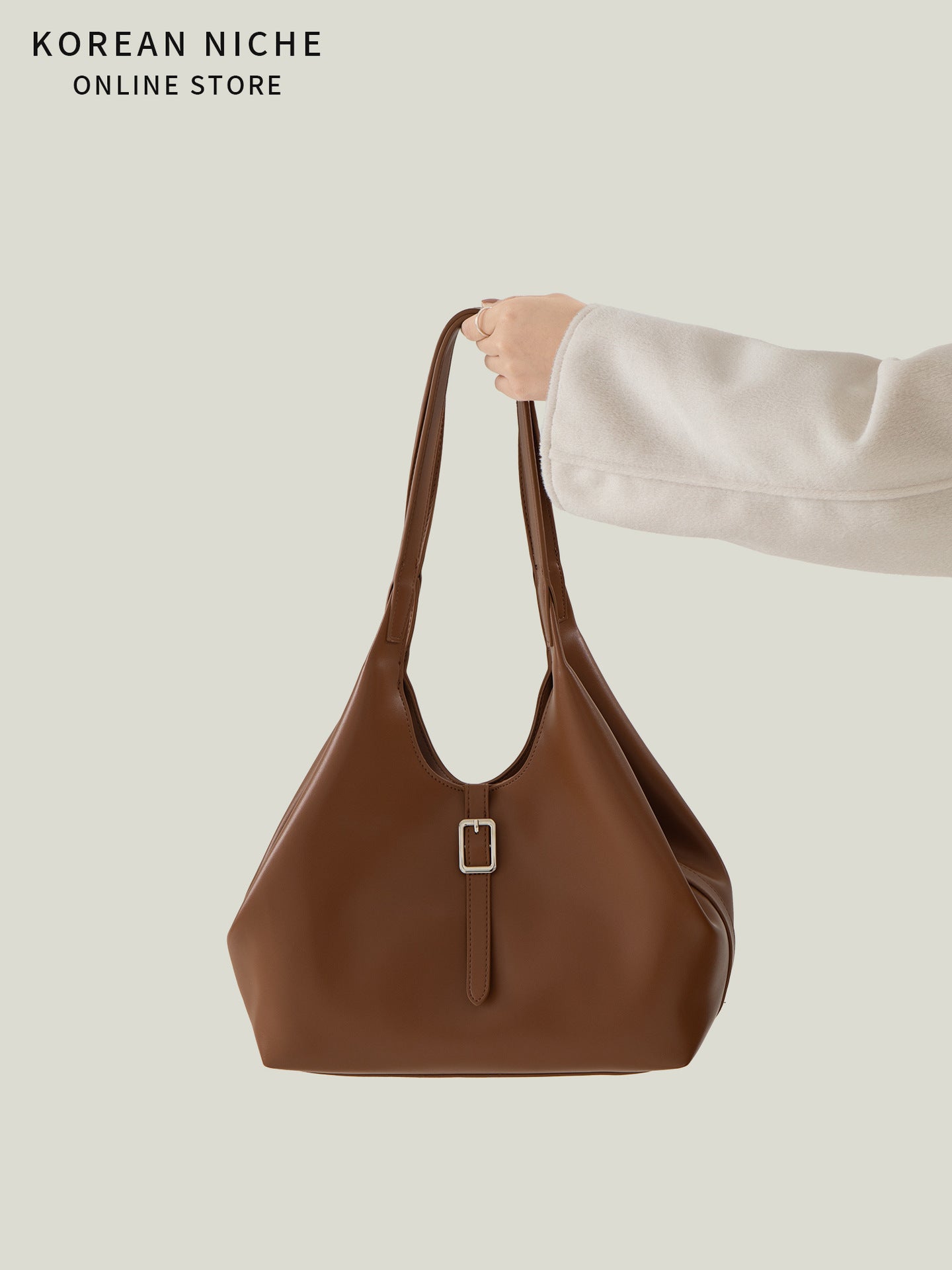Women's Large Capacity Commuter Design Retro Easy Matching Tote Bag