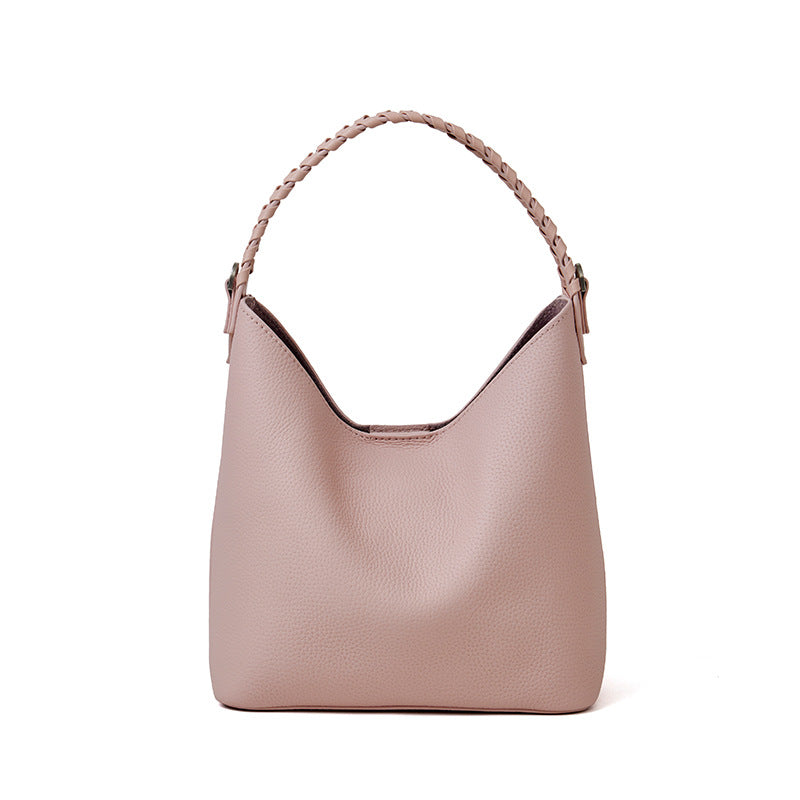 Women's Genuine Leather Korean Style Leisure Combination Handbags