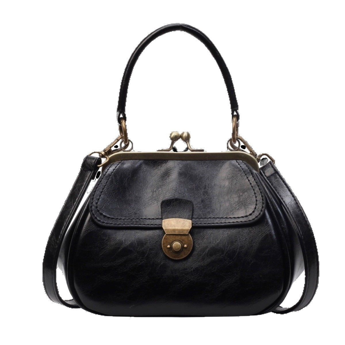 Women's Niche Spring Pleated Shell Stylish Simple Bags