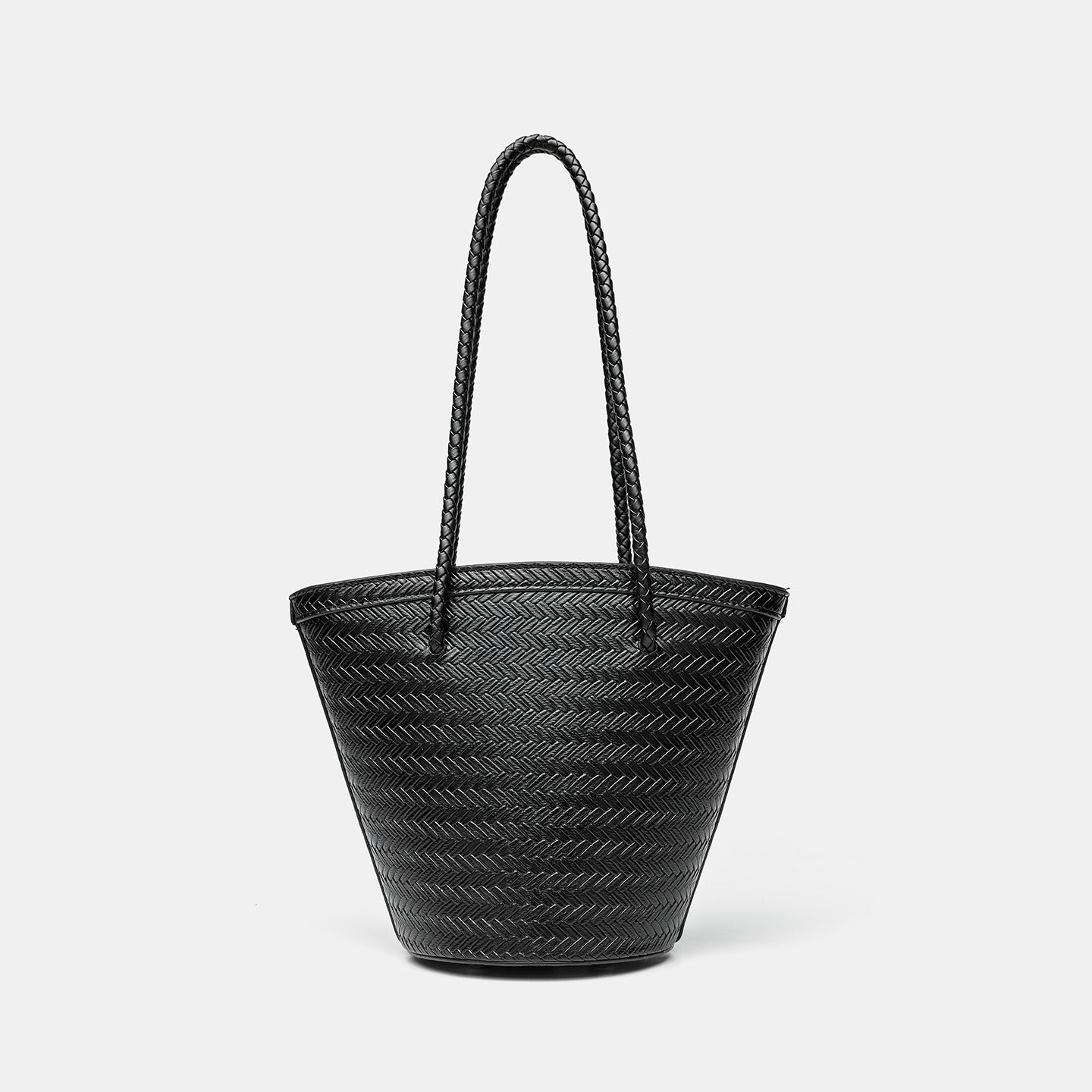 Autumn Niche High-grade Woven Vegetable Basket Simple Commute Portable Women's Shoulder Bag
