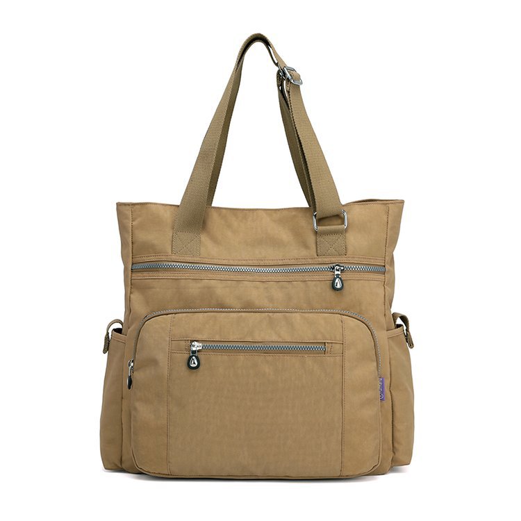 Women's Trendy Shopping Fashion Commuter Nylon Tote Bag