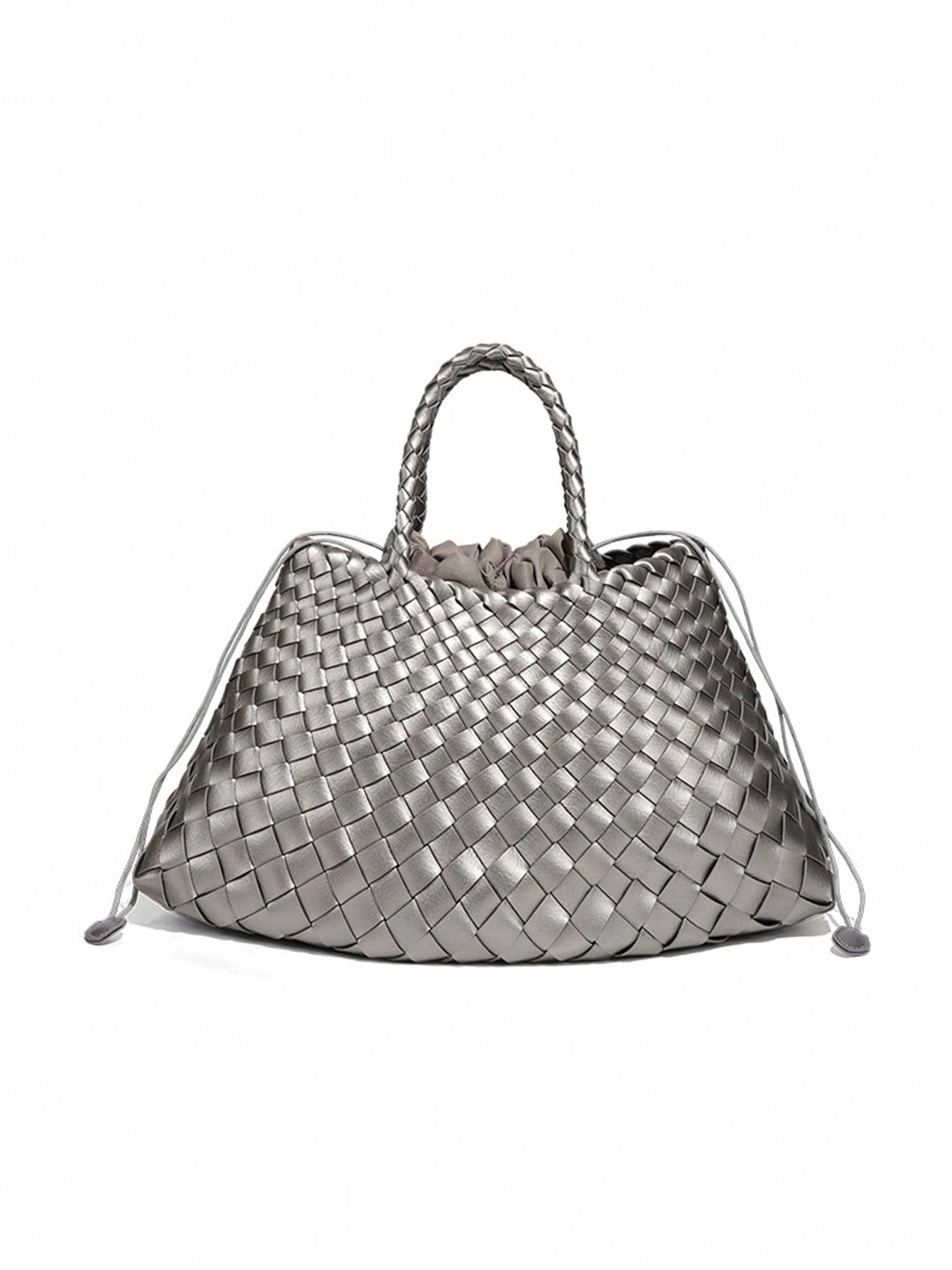 Trendy Design Light Luxury Simplicity Woven Vegetable Women's Handbag