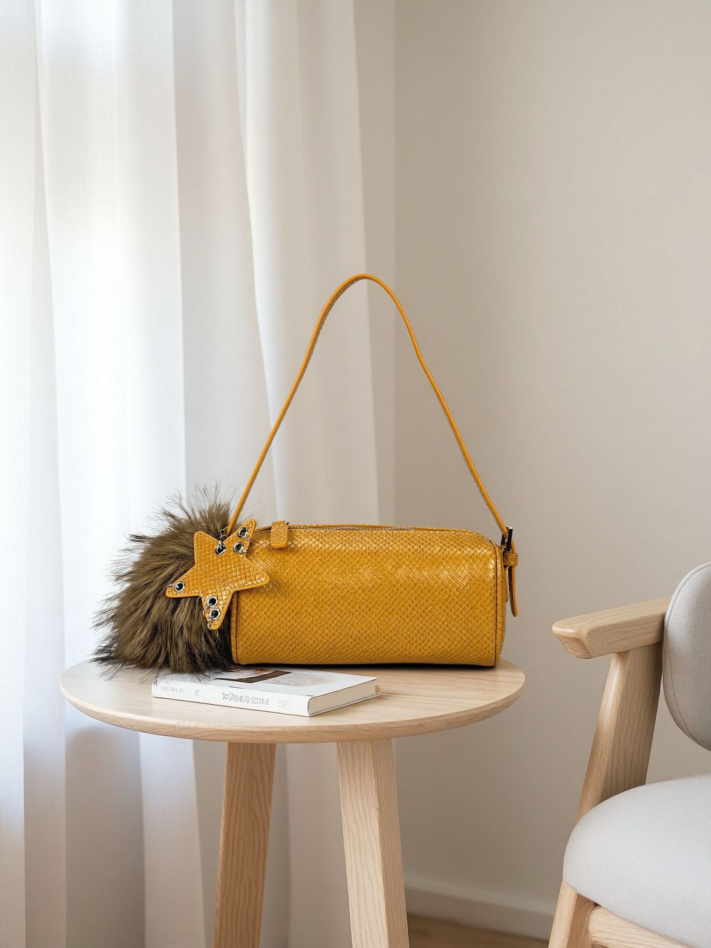 Classy Pencil Mini Cylinder Portable Cell Phone Bags
