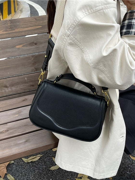 Women's Autumn Fashion Commuter Leisure Saddle Women's Messenger Bag