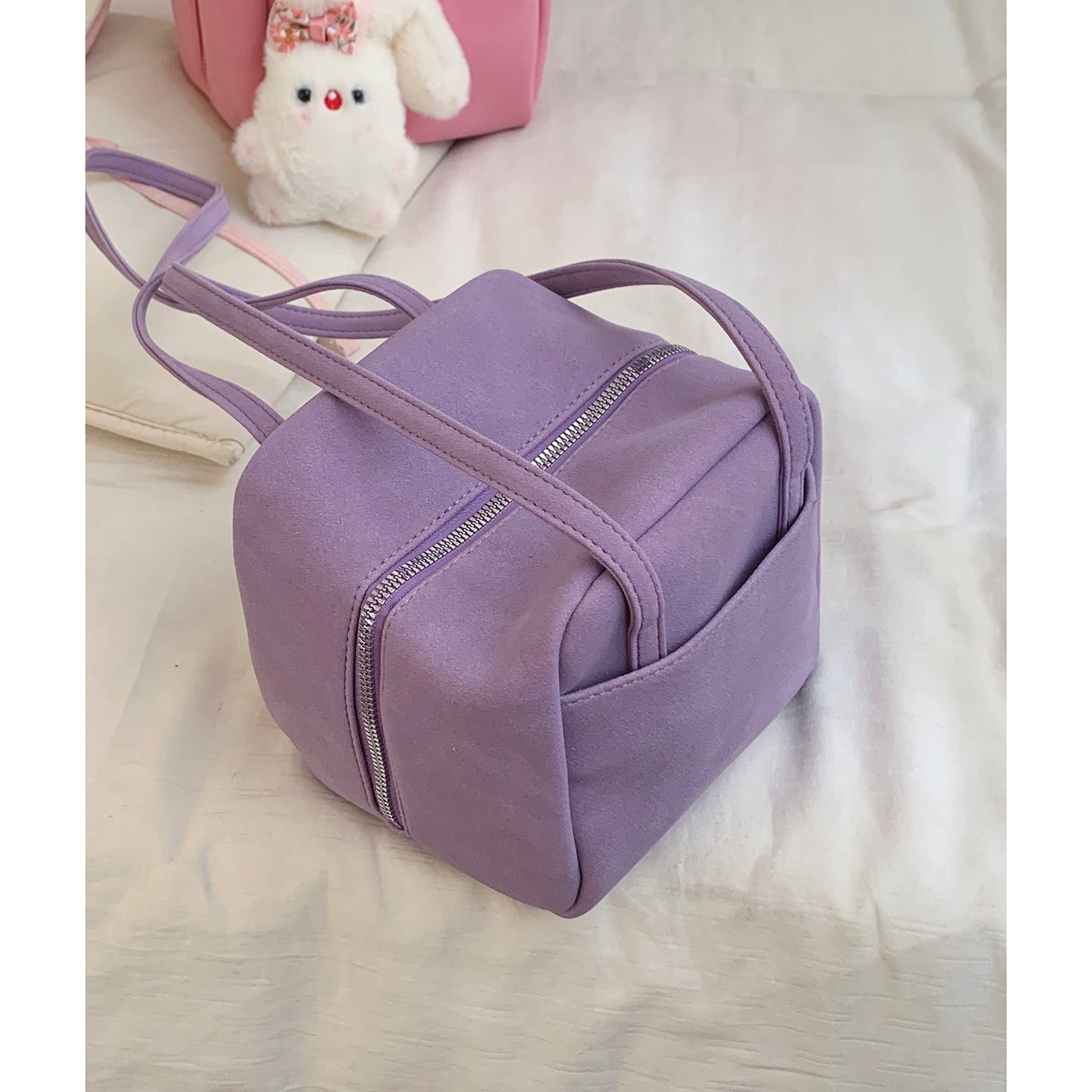 Women's Summer Fashion Macaron Color Carrying Simple Korean Bags