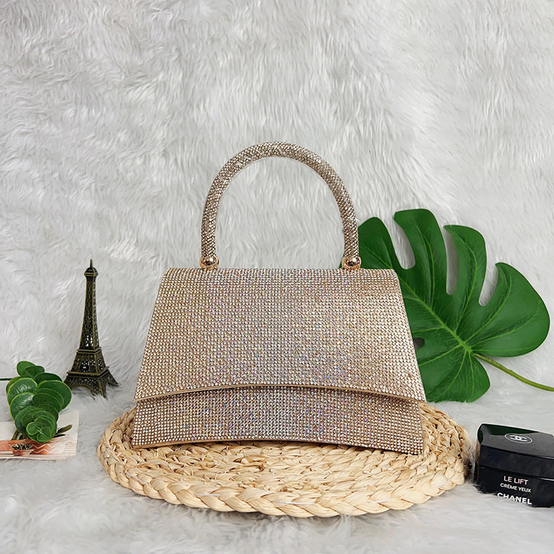 Diamond Simple Light Luxury Dress Wrist Magnetic Dinner Bag