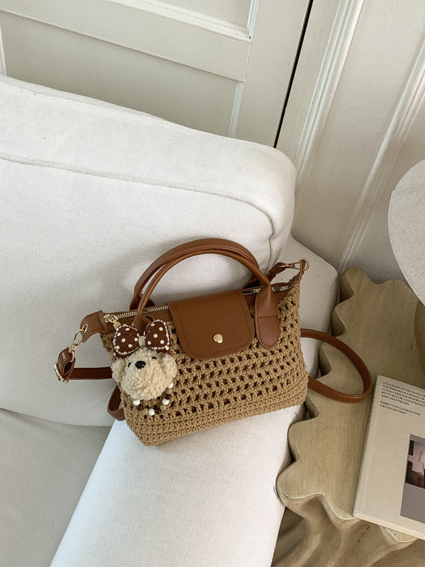 Graceful Women's Hand-woven Dumpling Niche Portable Women's Handbag