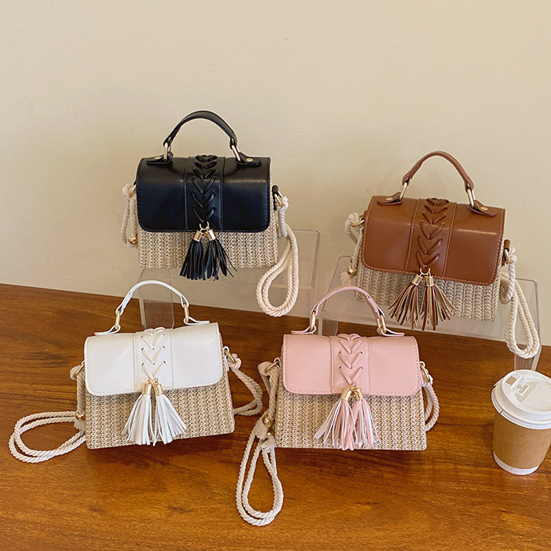 Summer Woven Straw High-grade Niche Portable Bags