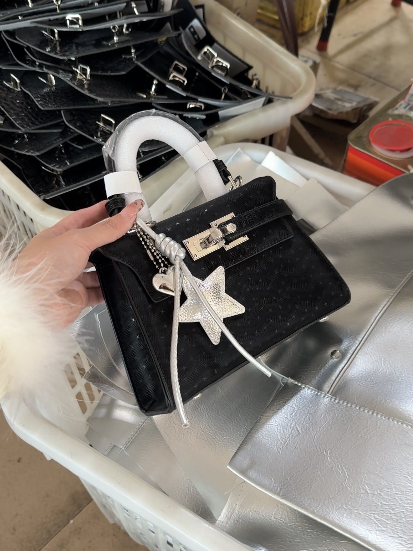 Women's High-grade Design Sense Niche Portable Kelly Women's Shoulder Bag