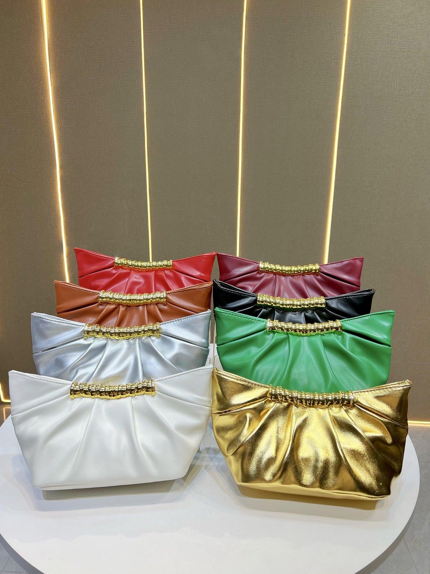 Durable Clutch Simple Classy Pearl Banquet Dinner Bag