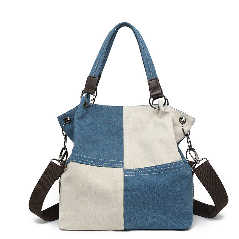 Women's Canvas Large Capacity Simple Fashion Women's Messenger Bag