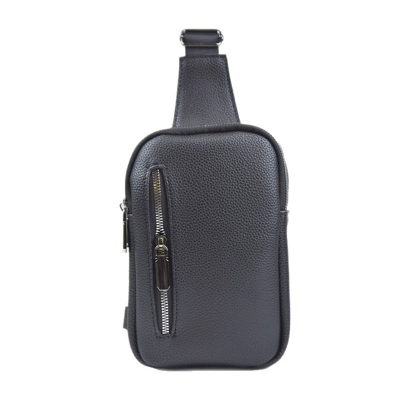 Men's Soft Leather First Layer Cowhide Business Bags