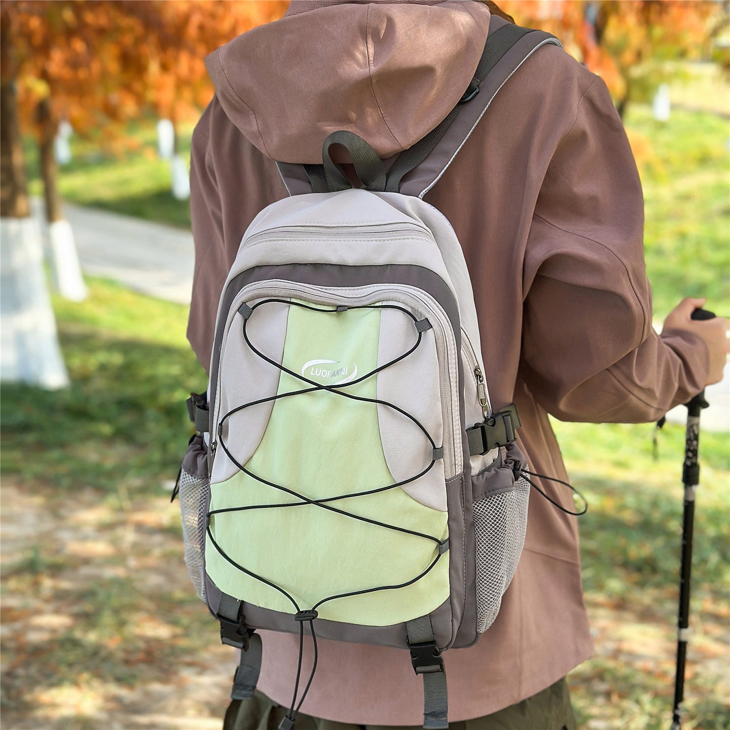 Cool Versatile Nylon Lightweight Multifunctional Leisure Backpacks