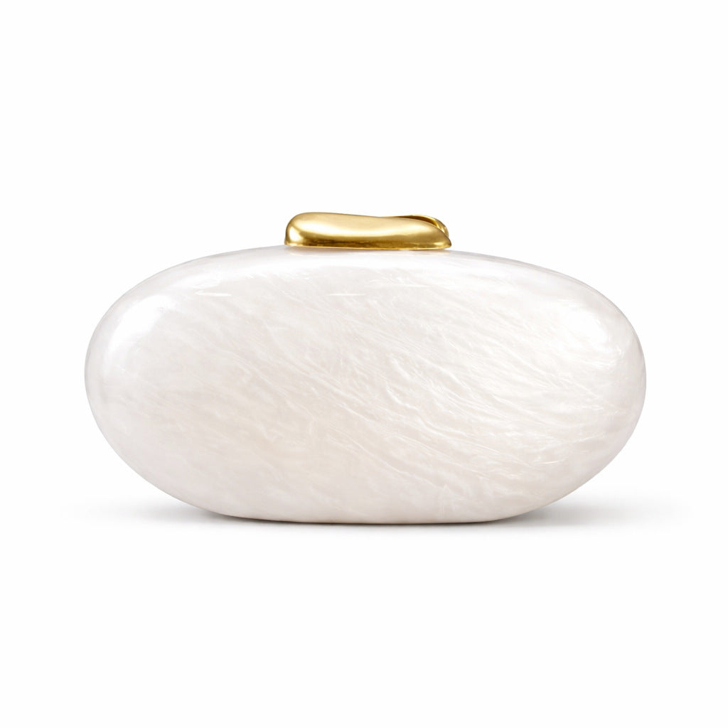 Women's Shell Acrylic Fashion Wedding Clutch Dinner Bag