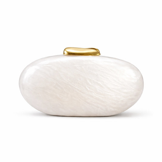 Women's Shell Acrylic Fashion Wedding Clutch Dinner Bag