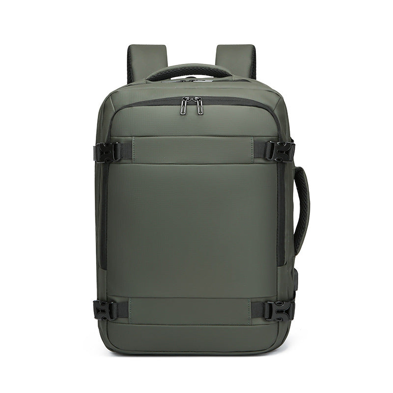 Men's Double Back Large Capacity Simple Commute Backpacks