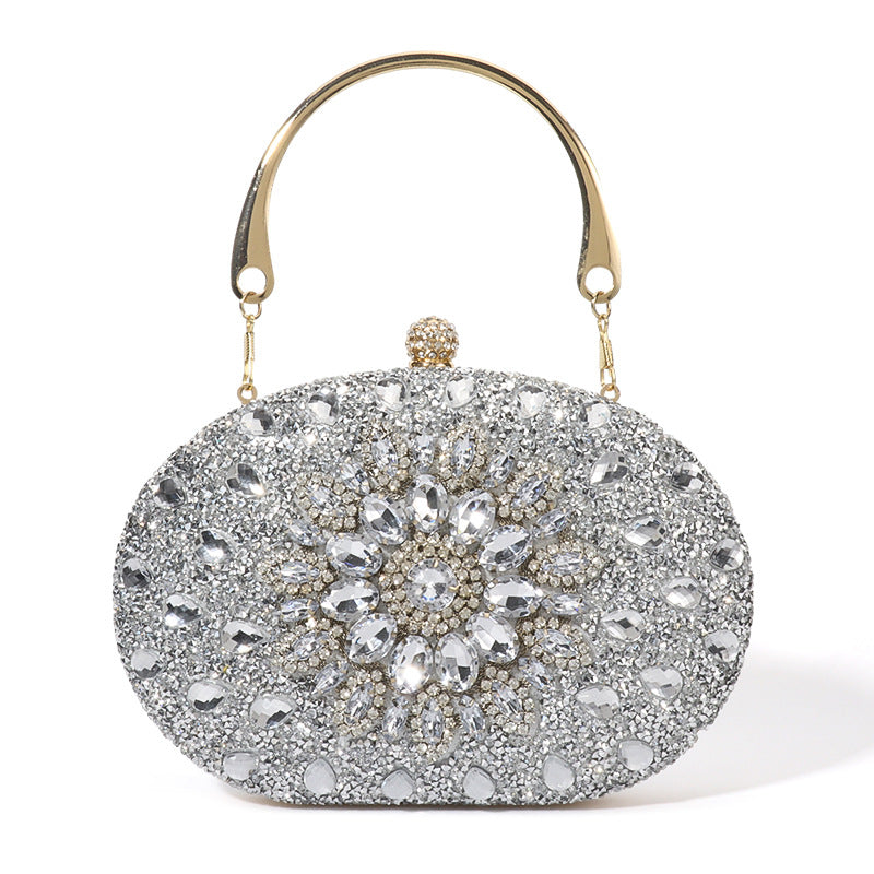 Sunflower Dress Cheongsam Banquet Refined Light Dinner Bag