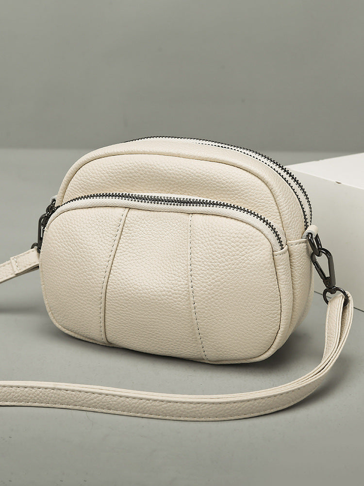Women's Leather Cowhide Fashion Versatile Soft Women's Messenger Bag