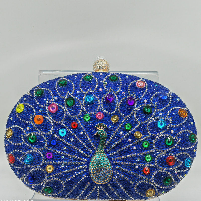 Women's Diamond Hand Holding Noble Temperament Wedding Handbags