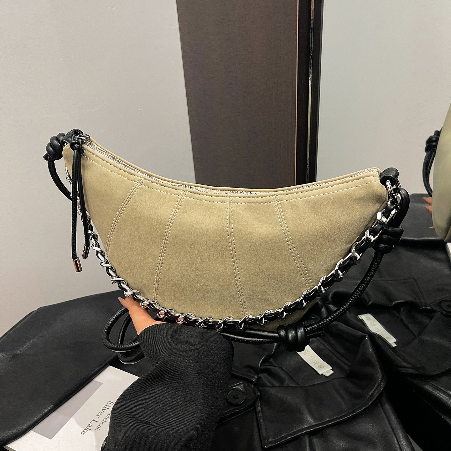 Women's Niche Denim Summer Fashion Underarm Popular Women's Shoulder Bag