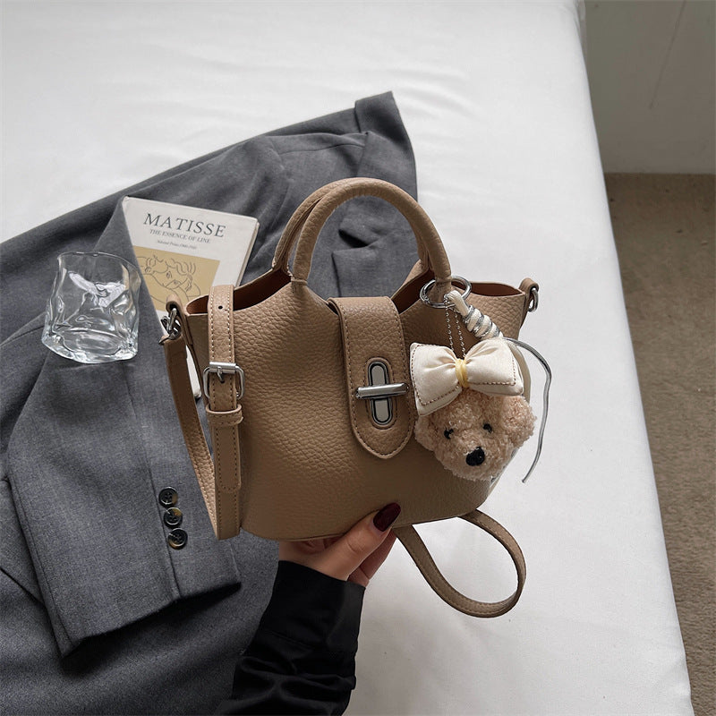 Pattern Vegetable Basket Hand Carrying Female Summer Fashion Soft Bucket Bags