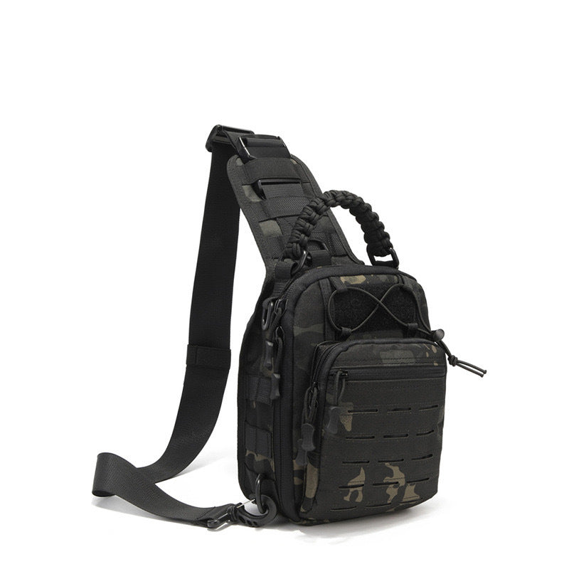 Unique Men's Tactics Waterproof Hard-wearing Camouflage Outdoor Camouflage, Military Fan Bag