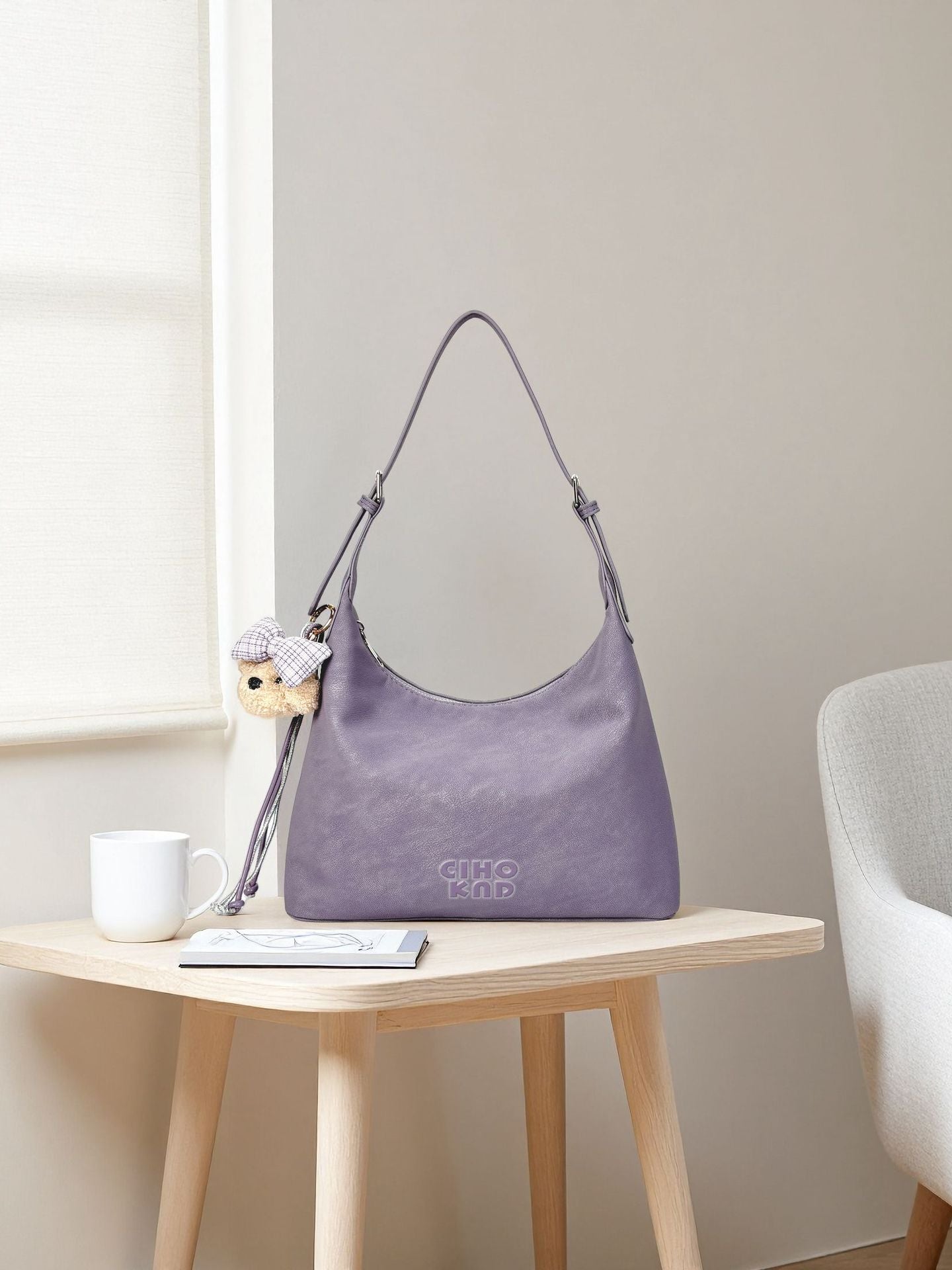 Pretty New Women's Purple Lazy Underarm Women's Messenger Bag