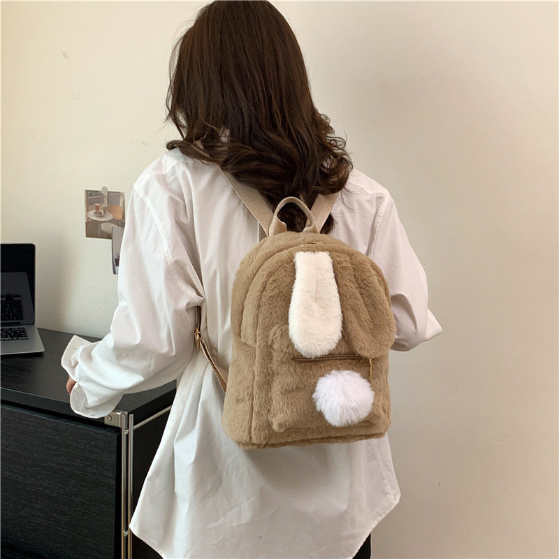 Cute Rabbit Ears Korean Large Capacity Bags