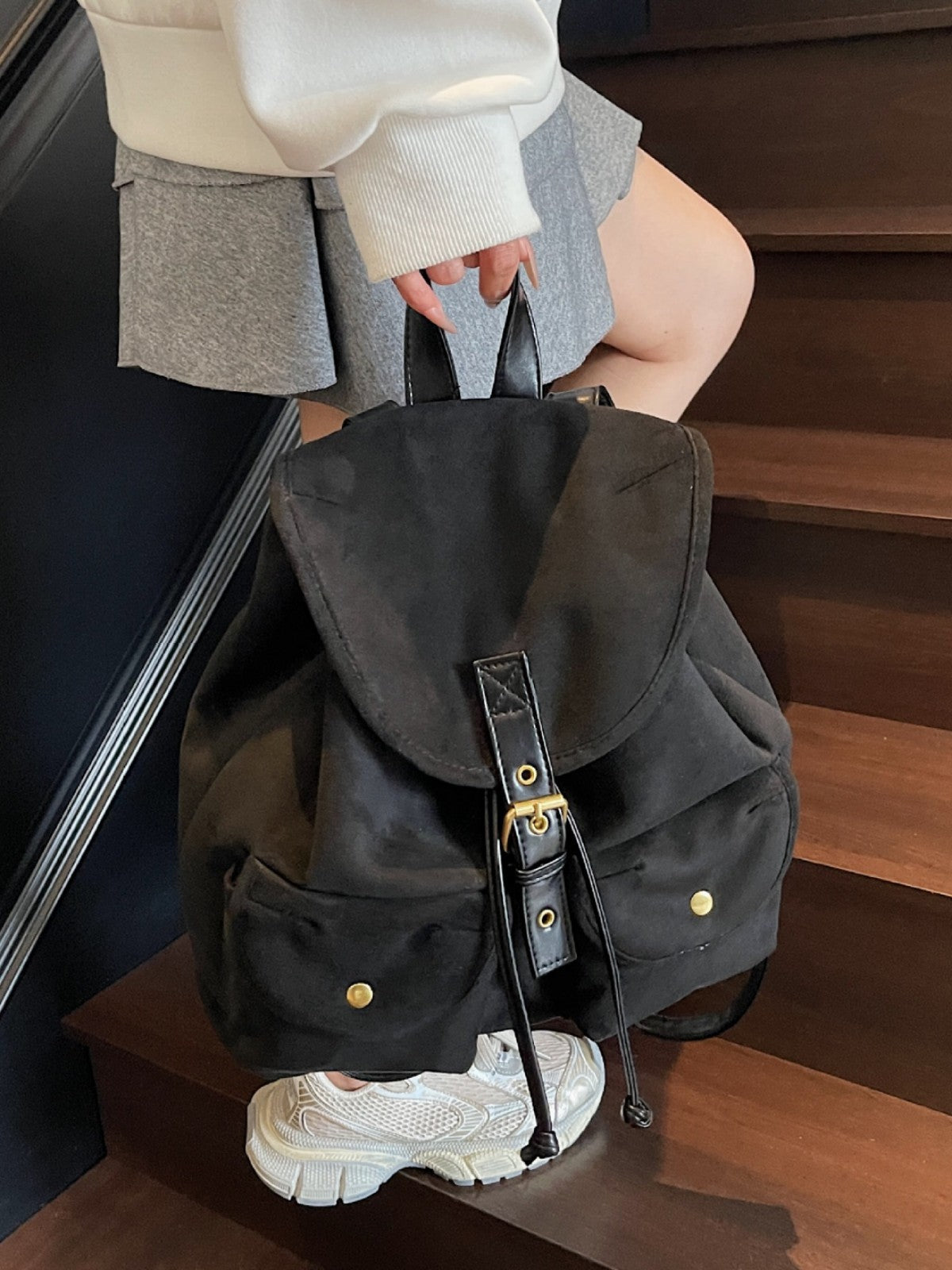 Women's Retro Fashion Trendy Leisure Commute Women's Backpack