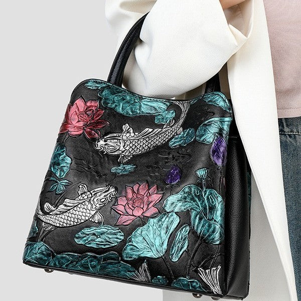 Women's Mother Rich Advanced Texture Ethnic Elegant Women's Messenger Bag